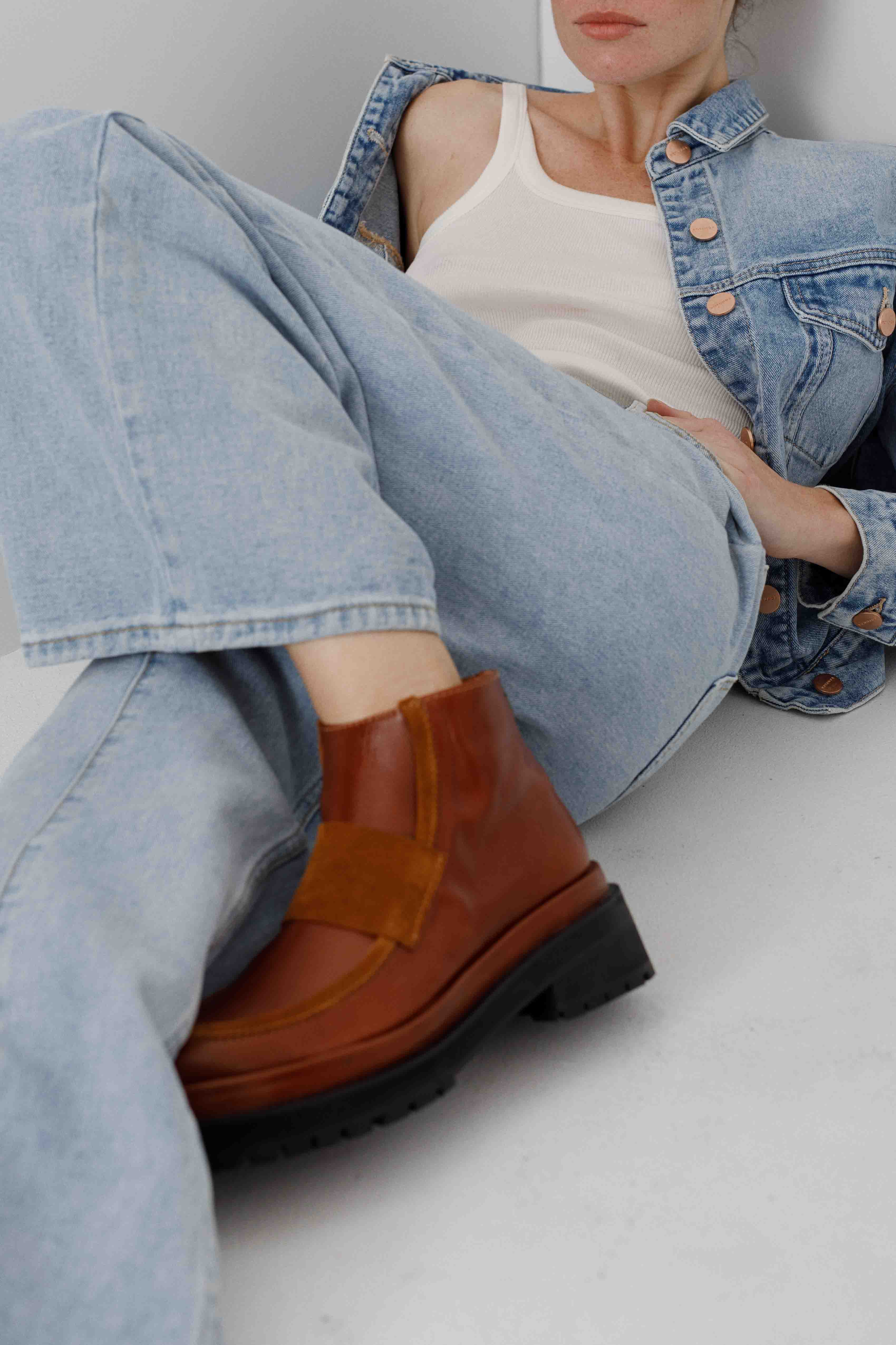 Anny Ankle Chunky Boots