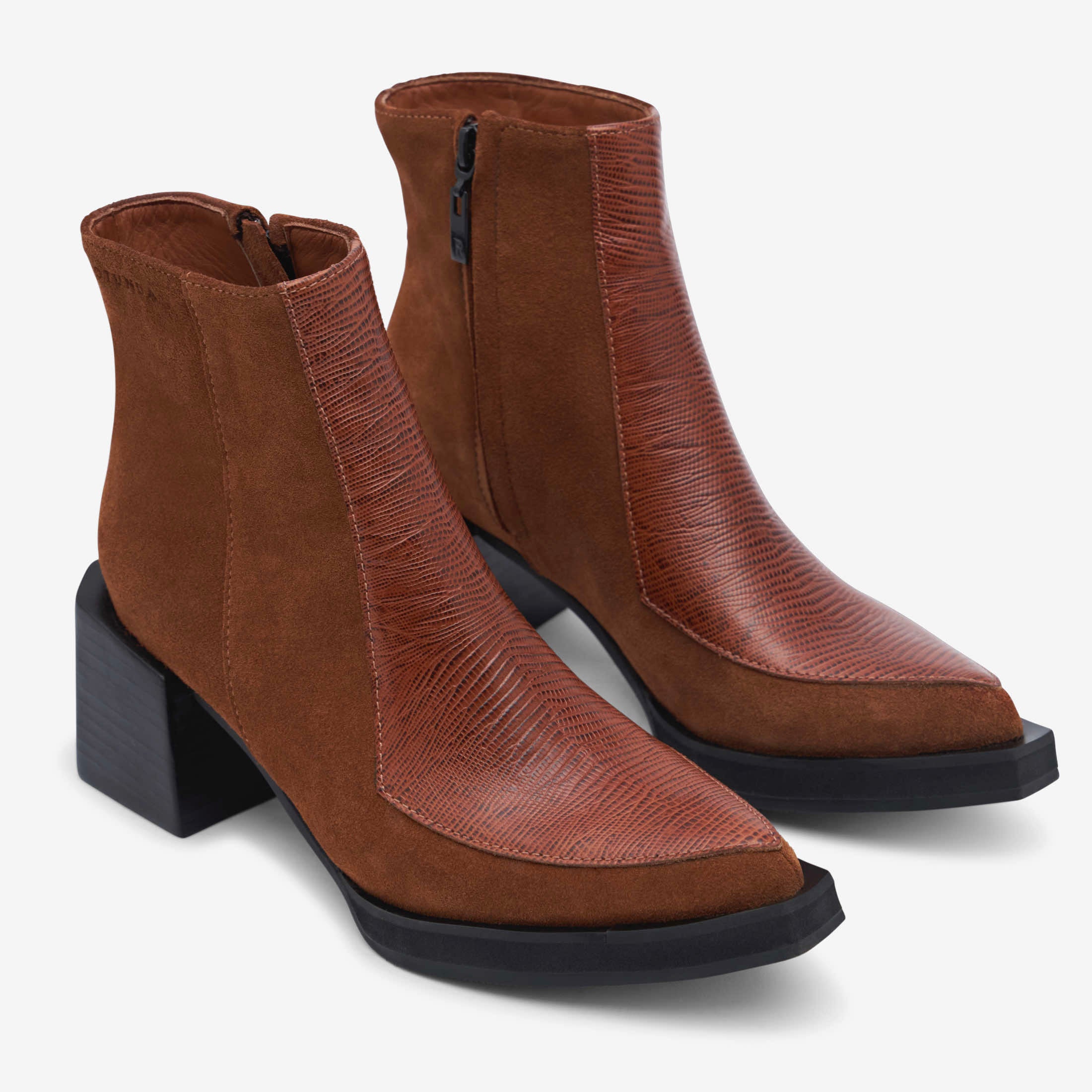 Botas de tacón de bloque Arge