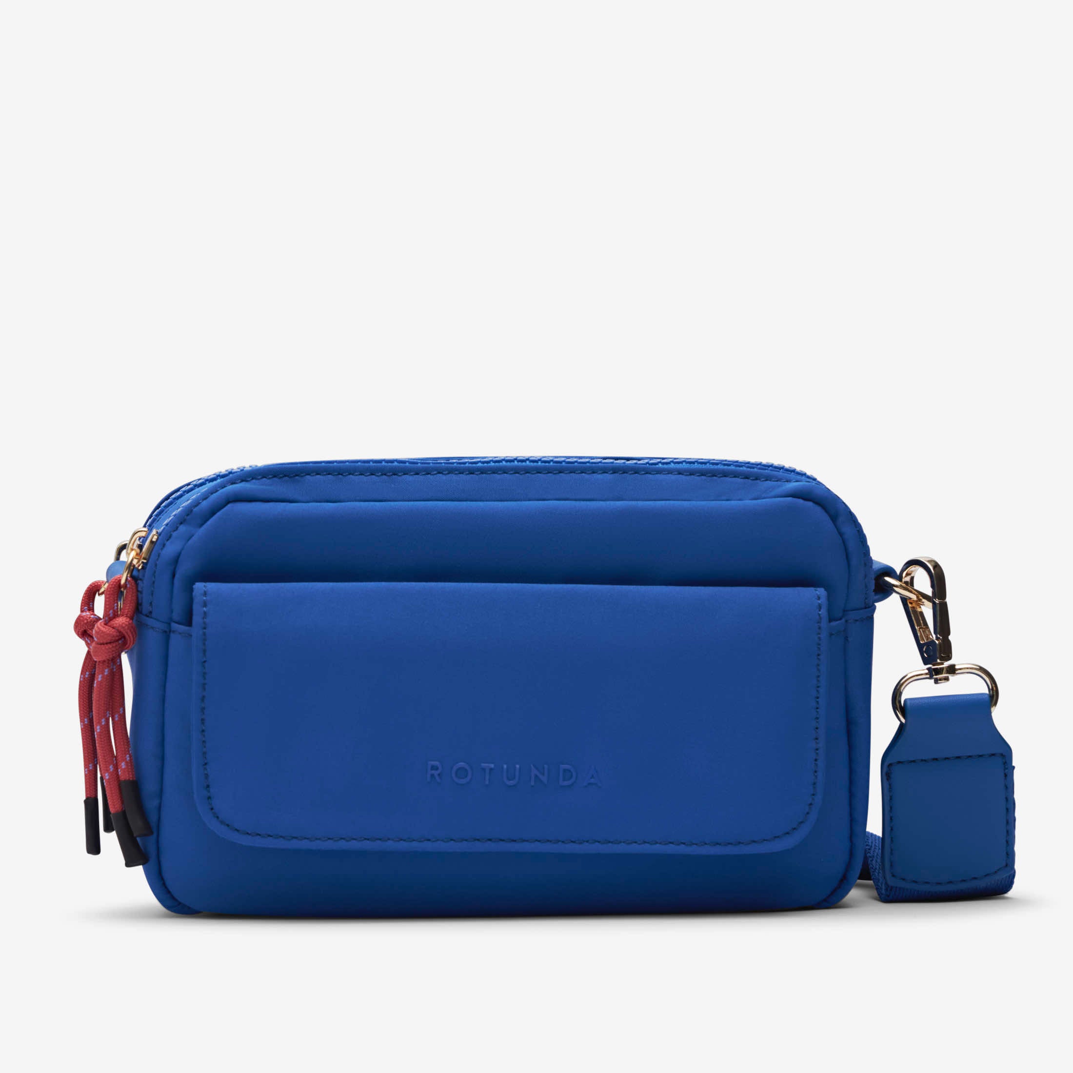 Souve Bag Co Canvas Messenger Bag - Blue