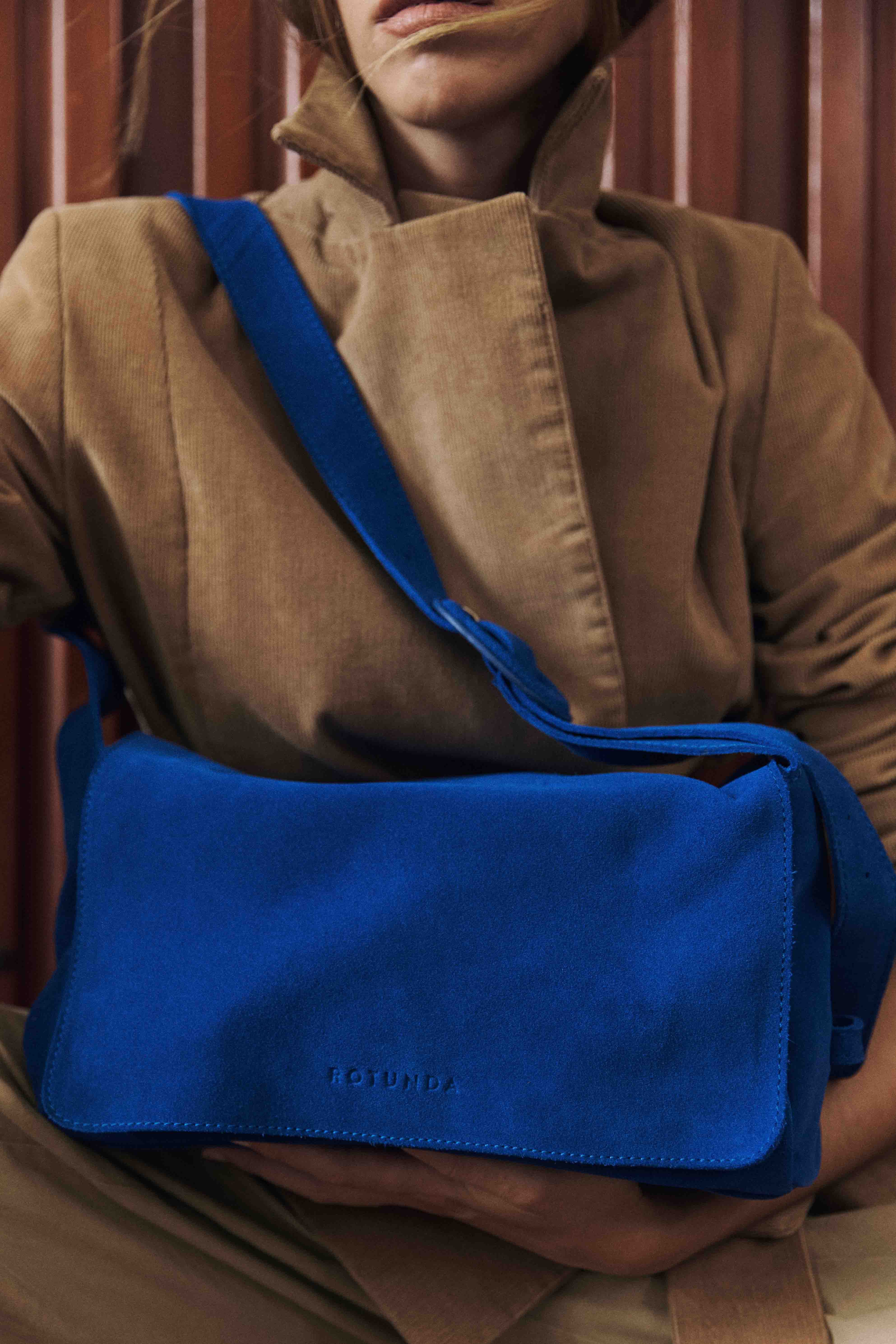 Cul Suede Shoulder Bag