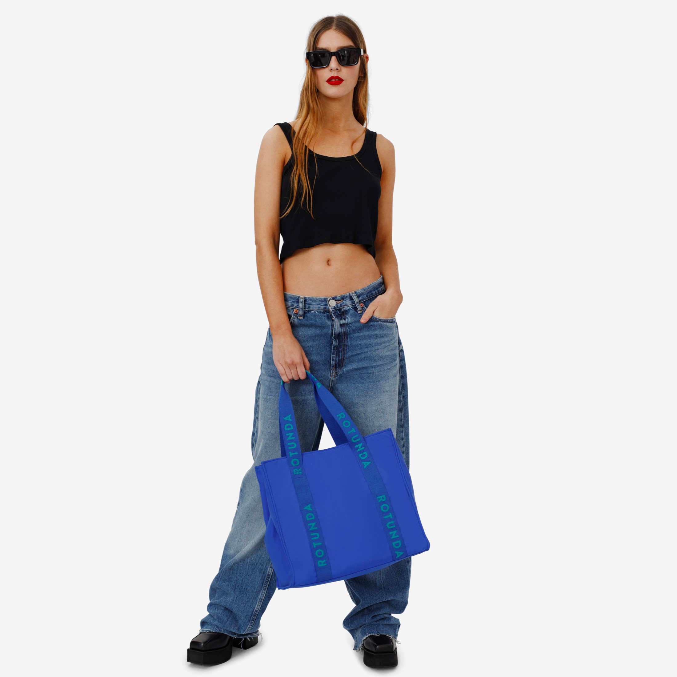 Bolso de mano diario Jact azul