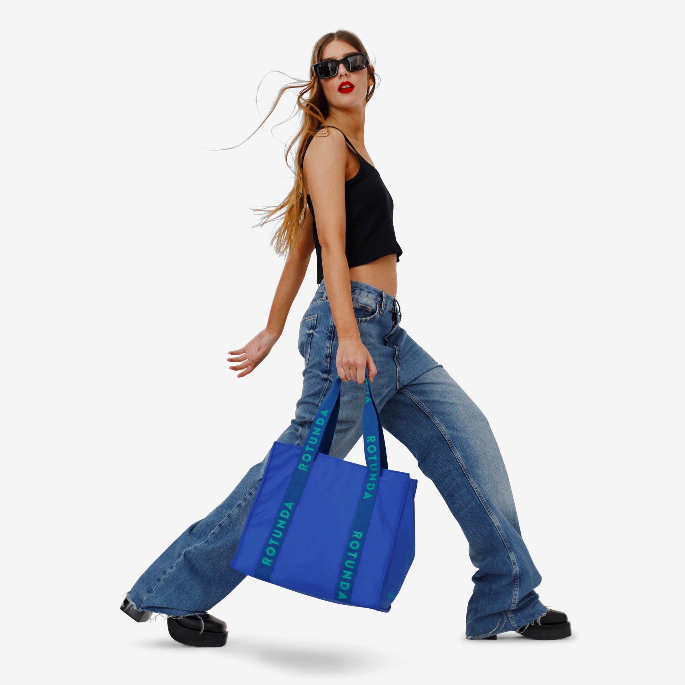 Bolso de mano diario Jact azul