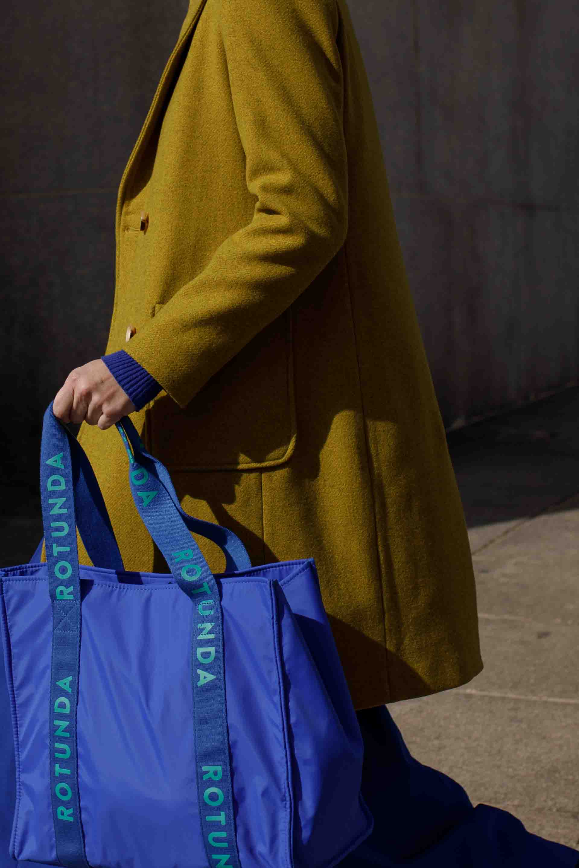 Bolso de mano diario Jact azul
