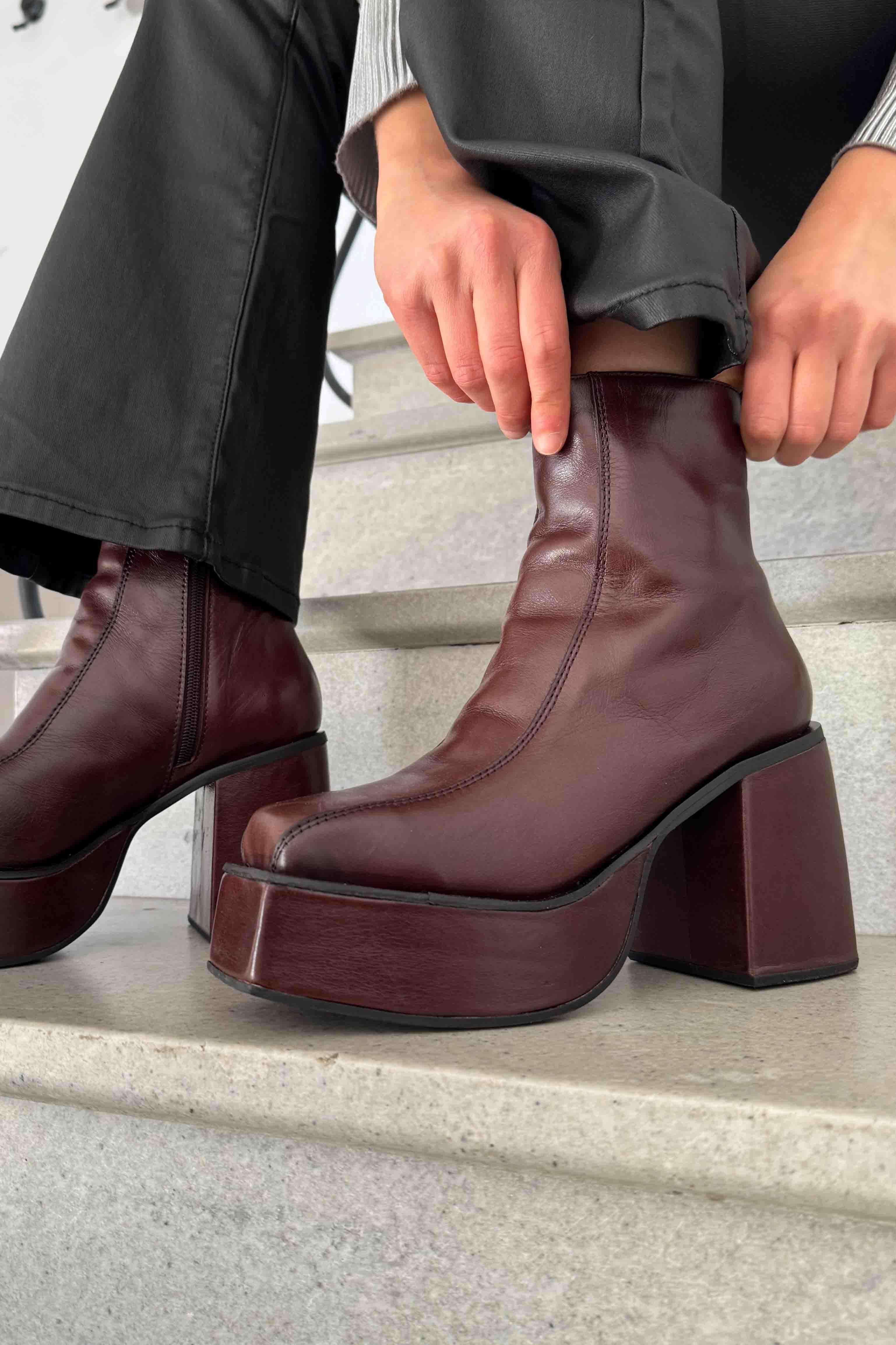 Botas de plataforma Les