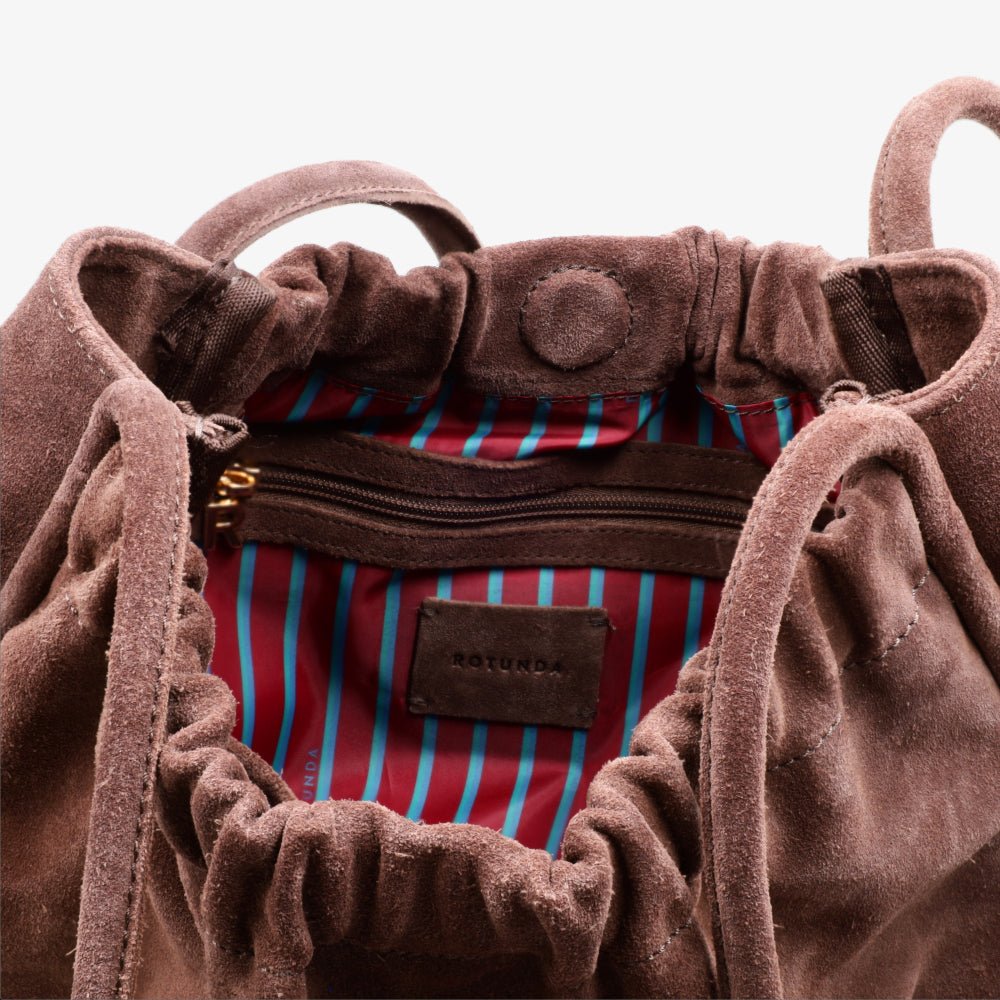 Mia Suede Tote Bag