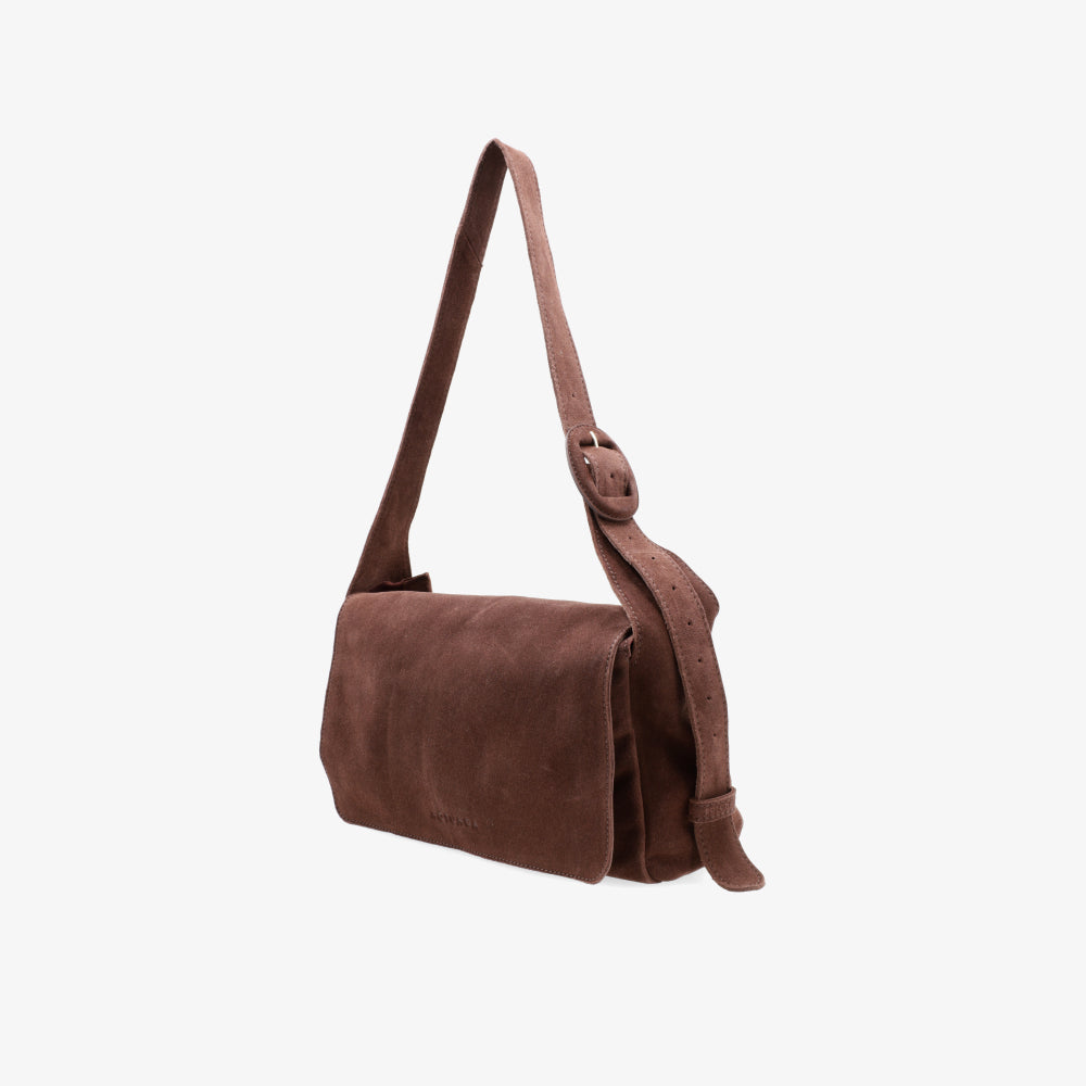 Cul Suede Shoulder Bag