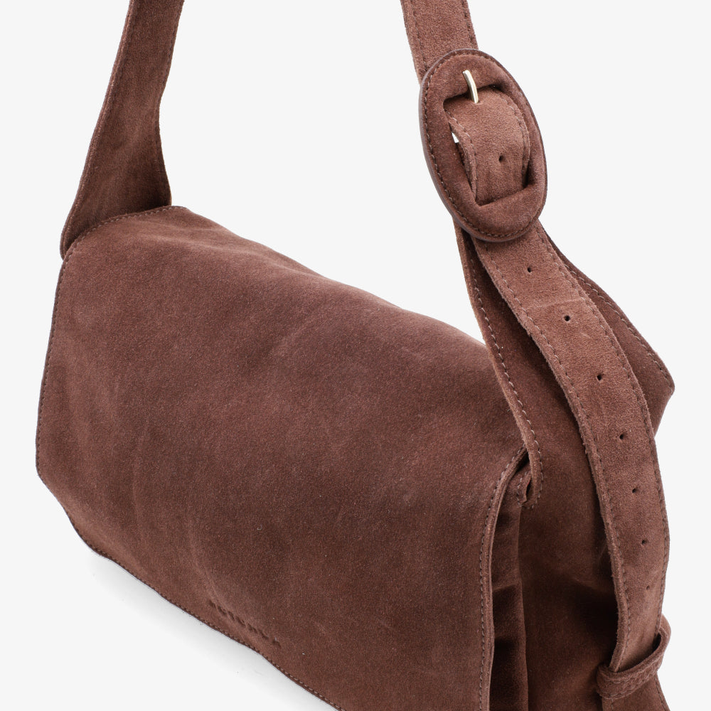 Cul Suede Shoulder Bag