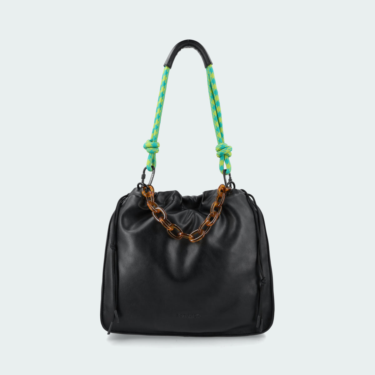 Faux Leather Sant Hobo Bag